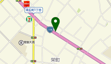 【予約制】akippa 栄町こくしち駐車場の地図画像