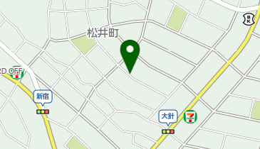 【予約制】akippa 松井町299-2駐車場の地図画像