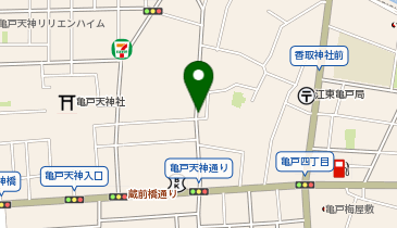 【予約制】akippa [cabcb]亀戸3丁目 個宅アキッパ駐車場の地図画像