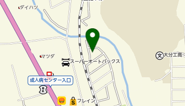 【予約制】akippa サンシャインしきど2駐車場左側の地図画像