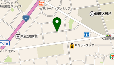 【予約制】akippa 立石5丁目8-10☆アキッパ駐車場の地図画像