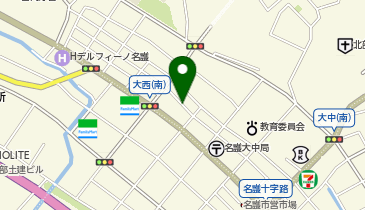 【予約制】akippa 大中1丁目6-4駐車場の地図画像