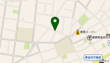 【予約制】akippa 東金町5丁目18 月極☆アキッパ駐車場の地図画像