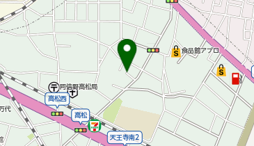 【予約制】akippa 天王寺町北2丁目27-3駐車場の地図画像