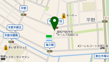 【予約制】akippa 平野2丁目3-19駐車場の地図画像