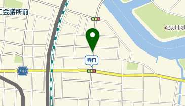 【予約制】akippa 木田橋通り 春日1丁目駐車場の地図画像