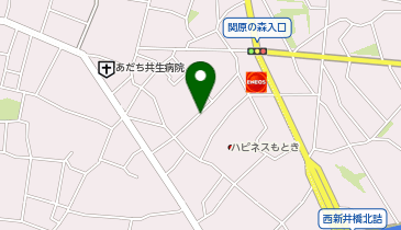 【予約制】akippa [c91c6]本木1丁目13 個宅アキッパ駐車場の地図画像