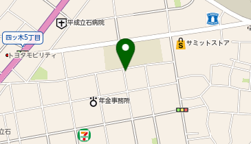 【予約制】akippa [d9af5]立石3丁目23 個宅アキッパ駐車場の地図画像