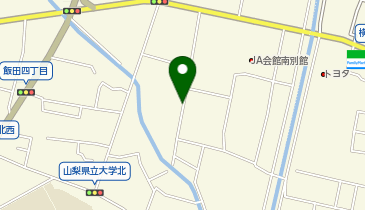 【予約制】akippa 飯田3丁目駐車場 山梨県立大学すぐ、甲府駅徒歩圏内の地図画像