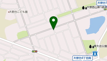 【予約制】akippa 大野台4丁目15-16駐車場の地図画像