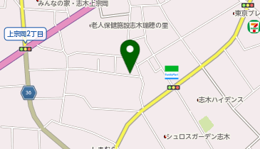 【予約制】akippa 上宗岡2丁目19-30駐車場の地図画像