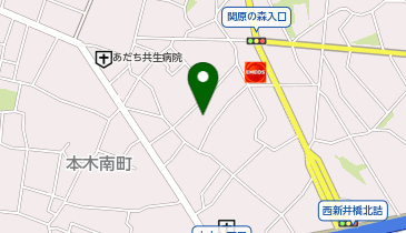【予約制】akippa [4419b]本木1丁目◯個宅アキッパ駐車場の地図画像