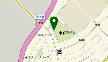 【予約制】akippa 赤嶺1-15-2駐車場の地図画像