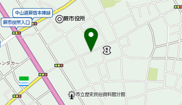 【予約制】akippa NPC24H蕨中央5丁目パーキングの地図画像