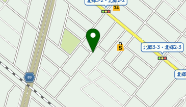 【予約制】akippa 北郷2条3丁目1-7駐車場の地図画像