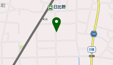 【予約制】akippa 名鉄日比野駅前第1駐車場の地図画像