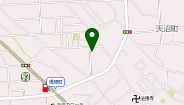 【予約制】akippa 大宮区天沼町2丁目233-5◎アキッパ駐車場の地図画像