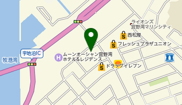 【予約制】akippa 【北入口】琉翔パーキング 2026年2月(貸出時間:9:00-18:00)の地図画像