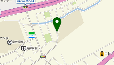 【予約制】akippa (有)沖産駐車場 2026年2月(貸出時間:9:00-18:00)の地図画像