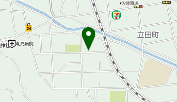 【予約制】akippa 高橋内科医院裏口駐車場の地図画像
