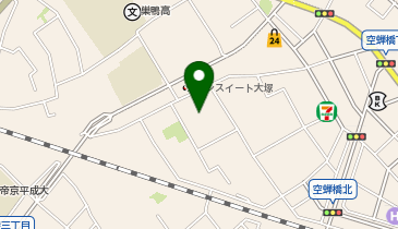 【予約制】akippa [208a4]北大塚3丁目15 個宅アキッパ駐車場の地図画像