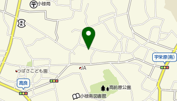 【予約制】akippa 宇栄原3-10-15駐車場の地図画像