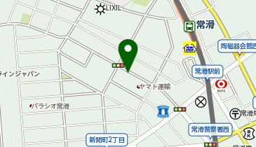 【予約制】akippa 常滑駅前第1駐車場の地図画像