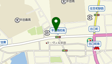 【予約制】akippa 半田高校南パーキングの地図画像