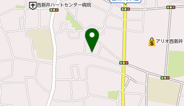 【予約制】akippa [33810]西新井本町5丁目6◯個宅アキッパ駐車場の地図画像