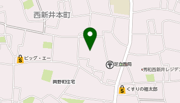 【予約制】akippa 西新井本町4丁目12-9◯アキッパ駐車場の地図画像