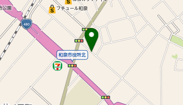 【予約制】akippa マストパーク和泉府中駐車場の地図画像