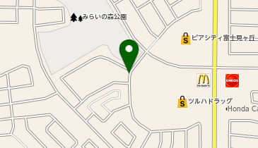 【予約制】akippa 富士見ヶ丘1丁目27-77駐車場の地図画像