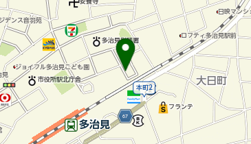 【予約制】akippa 多治見駅 駅北駐車場 徒歩4分の地図画像