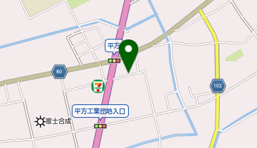 【予約制】akippa 平方交差点アキッパ駐車場の地図画像