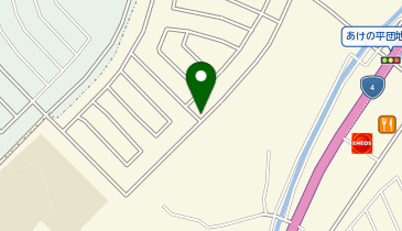 【予約制】akippa 杜乃橋一丁目駐車場の地図画像