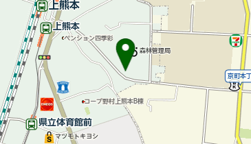 【予約制】akippa 熊本ヴォルターズ 九州森林管理局臨時駐車場【14時試合開始 専用】の地図画像