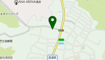 【予約制】akippa 安波茶2-6-13駐車場の地図画像