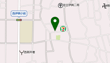 【予約制】akippa 伊興2丁目11-1◯アキッパ駐車場の地図画像