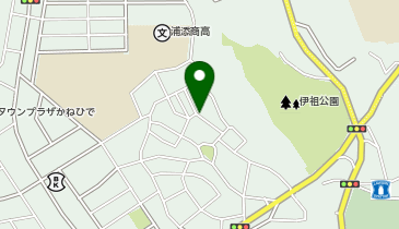 【予約制】akippa 伊祖3-28-12駐車場の地図画像