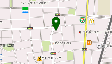 【予約制】akippa [00d67]栗原4丁目14 個宅アキッパ駐車場の地図画像