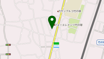 【予約制】akippa [7be20]伊興1丁目24 個宅アキッパ駐車場の地図画像