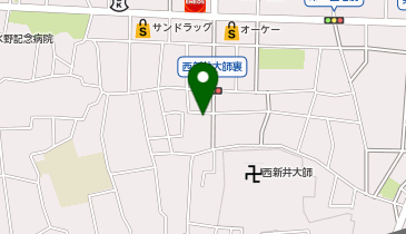 【予約制】akippa 西新井大師すぐ[82093]西新井6丁目17 個宅アキッパ駐車場の地図画像