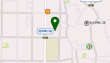 【予約制】akippa [9fb5a]伊興2丁目14◯アキッパ駐車場の地図画像
