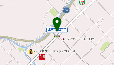 【予約制】akippa 北日吉町2丁目駐車場 No.4の地図画像