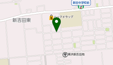 【予約制】akippa 新吉田東5 新田中学校付近駐車場【2】の地図画像