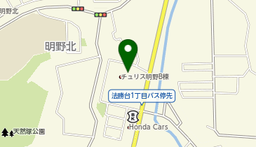 【予約制】akippa 明野北5丁目10駐車場の地図画像