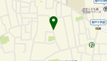 【予約制】akippa リロの駐車場 祖師谷6丁目第3の地図画像