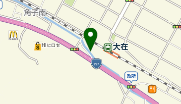 【予約制】akippa 大在駅前駐車場の地図画像