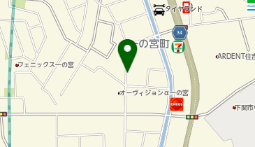 【予約制】akippa アーデントクレイル一の宮アキッパ駐車場の地図画像