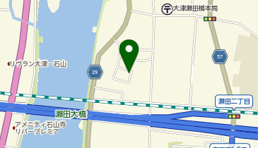 【予約制】akippa 瀬田2丁目13-19駐車場の地図画像